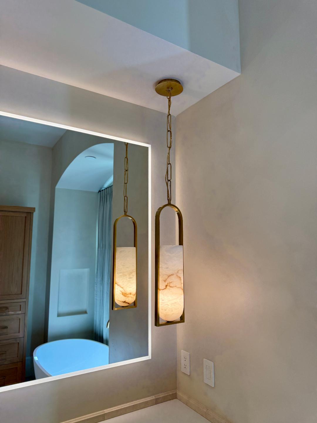 Interior archway and wall lighting